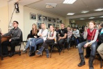 Участники встречи с Марком Дакаскосом в ЦВР «Патриот»