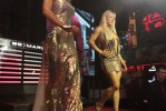 Дефиле в вечерних платьях, в рамках конкурса бикини на вечере красоты и здоровья «Bodybuilder's Night»