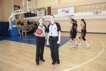Судейская команда полуфинального этапа первенства России по баскетболу среди девушек
