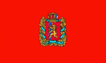 Флаг Красноярского края