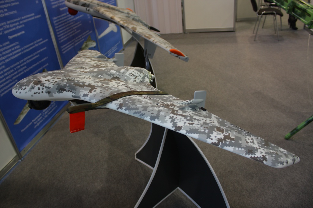 Макет беспилотного дрона на выставке «Интерполитекс-2011»
