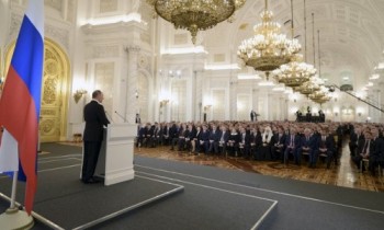 Путин огласил послание Федеральному собранию за 58 минут