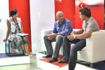 В. Зарудин и И. Костунов в программе "Разговор в квадрате" на Синергия ТВ