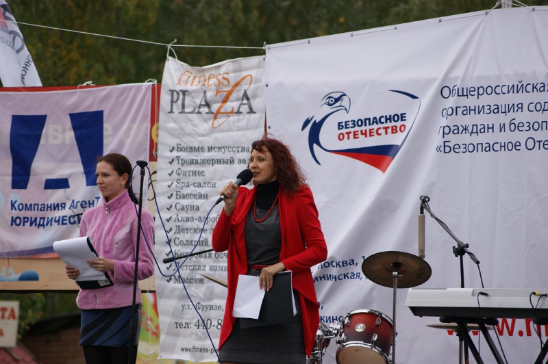 Ольга Родионова, член нашей организации и координатор праздника, обещает поддержку интересным проектам
